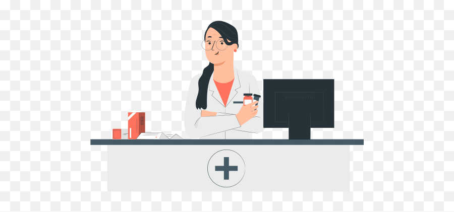 Pharmacist Customizable Disproportionate Illustrations Emoji,Pharmacist Clipart