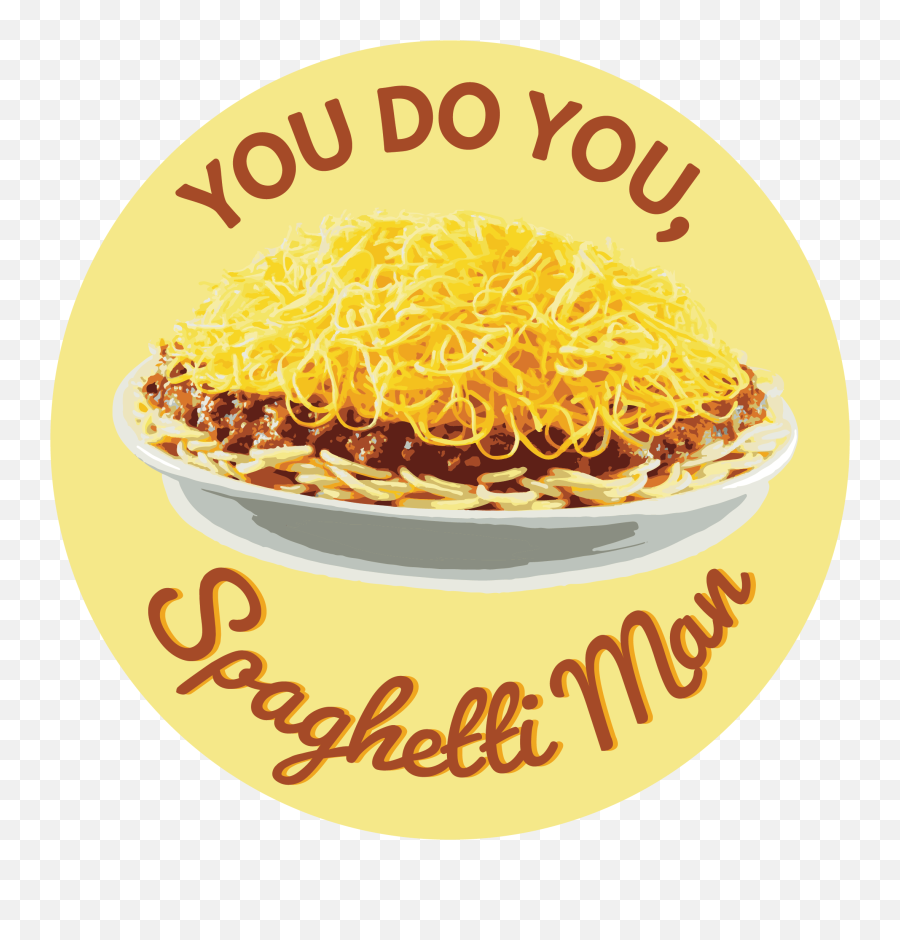Spaghetti Man Sticker U2014 Ben Brainard Emoji,Skyline Chili Logo