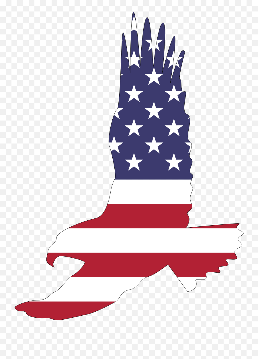 Bald Eagle American Flag Png - Transparent Bald Eagle American Flag Emoji,American Flag Png