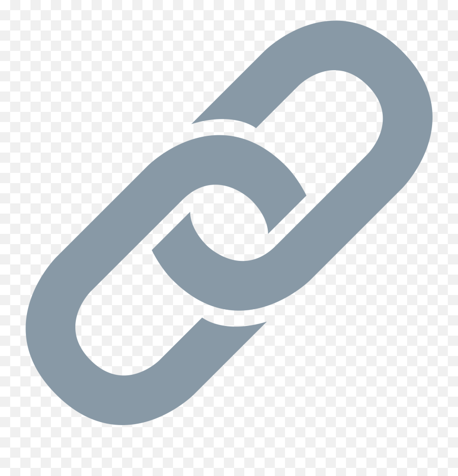 Url Chain Link Png Image Background - Symbol For Link Emoji,Link Png
