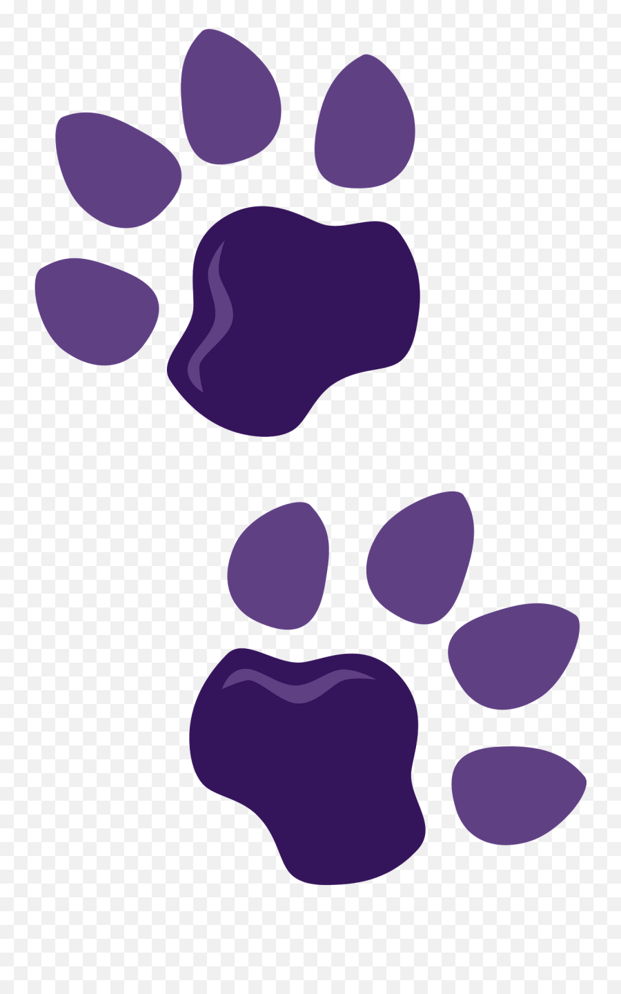Dog Paw Prints Clipart - Dot Emoji,Dog Paw Clipart