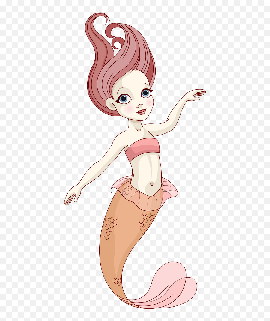 Lovely Mermaid Clipart Transparent - Clipart World Mermaid Emoji,Mermaid Clipart