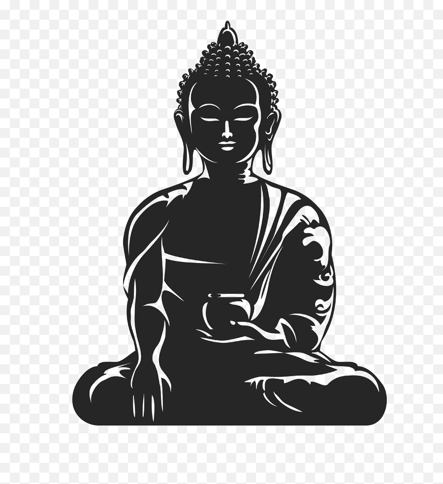Buddhism Buddhist Meditation Clip Art - Cut The Buddha Buddha Graphic Emoji,Meditation Clipart