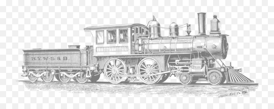 Rolling Stock Track Motor Vehicle Png - Locomotive Png Emoji,Steam Clipart