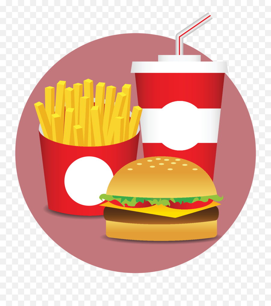 Cheeseburger French Fries Hamburger Fast Food Junk Food Emoji,French Fries Clipart