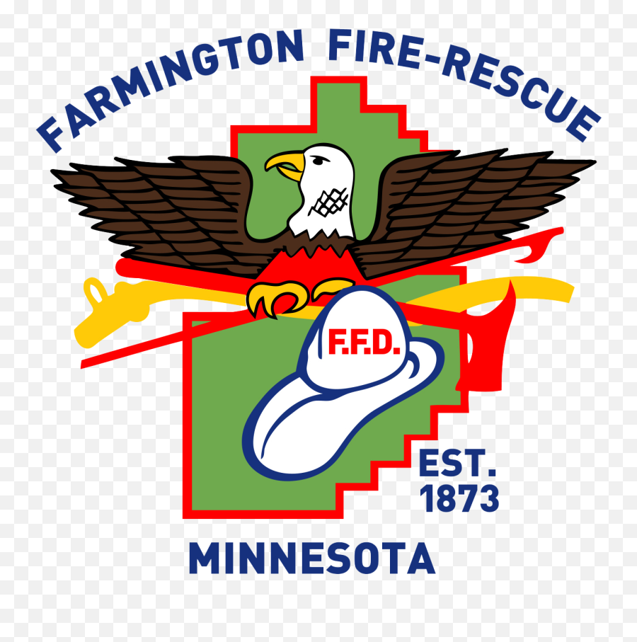 Fire - City Of Farmington American Emoji,Fire Department Logo