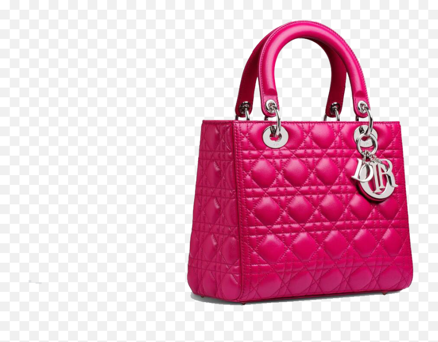 Download Pink Fashion Christian Bag Dior Handbag Lady - Transparent Dior Bag Png Emoji,Lady Clipart