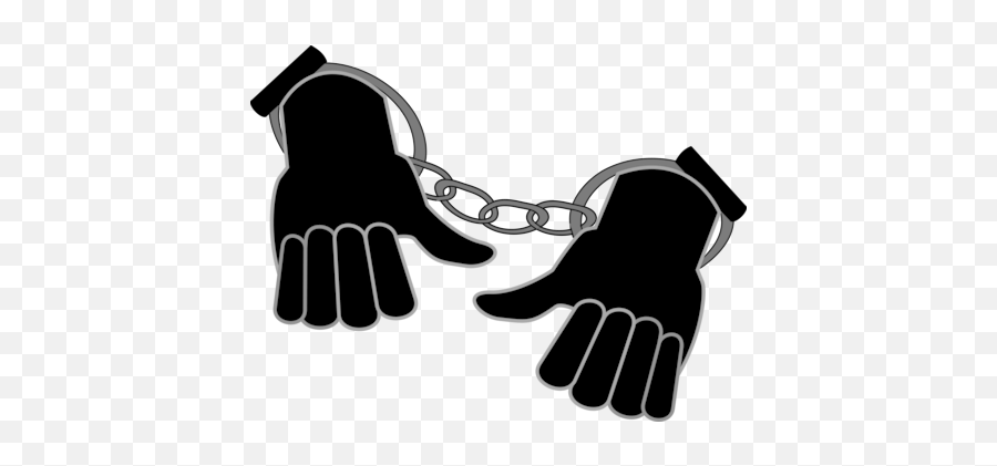 Handcuffs Photo Background Transparent - Hands In Handcuffs Png Emoji,Handcuff Png