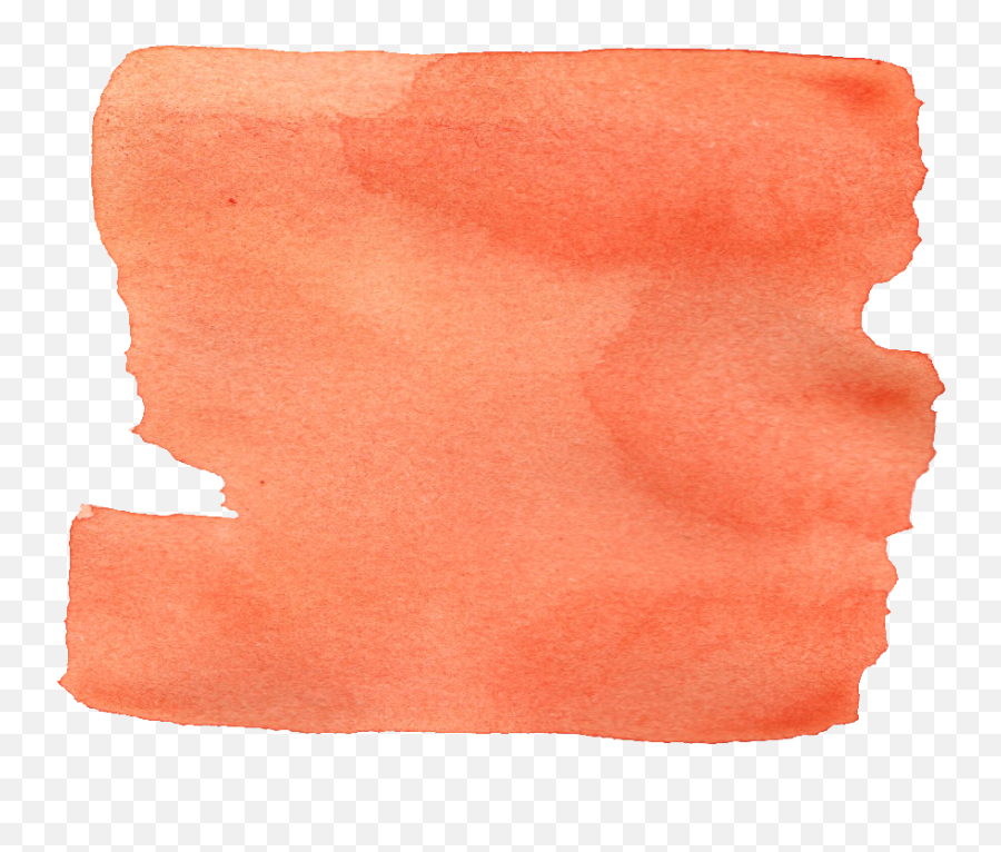 24 Orange Watercolor Brush Stroke - Paint Stroke Png Orange Emoji,Brush Stroke Png