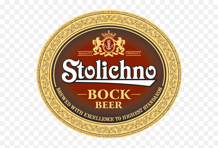 Stolichno Bock Beer Logo Download - Beer Emoji,Beer Logo