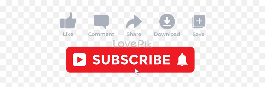 60 Subscribe Hd Photos Free Download - Lovepikcom Like Share Subscribe Png Emoji,Like And Subscribe Png