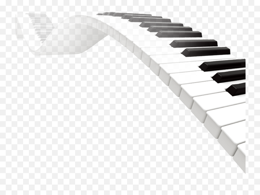 Artistic Piano Keyboard Png Download - Transparent Piano Keyboard Emoji,Piano Keyboard Png