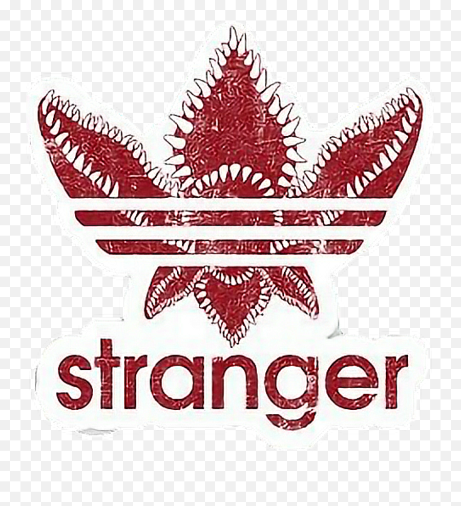 Strangerthings - Stranger Things Adidas Emoji,Stranger Things Logo