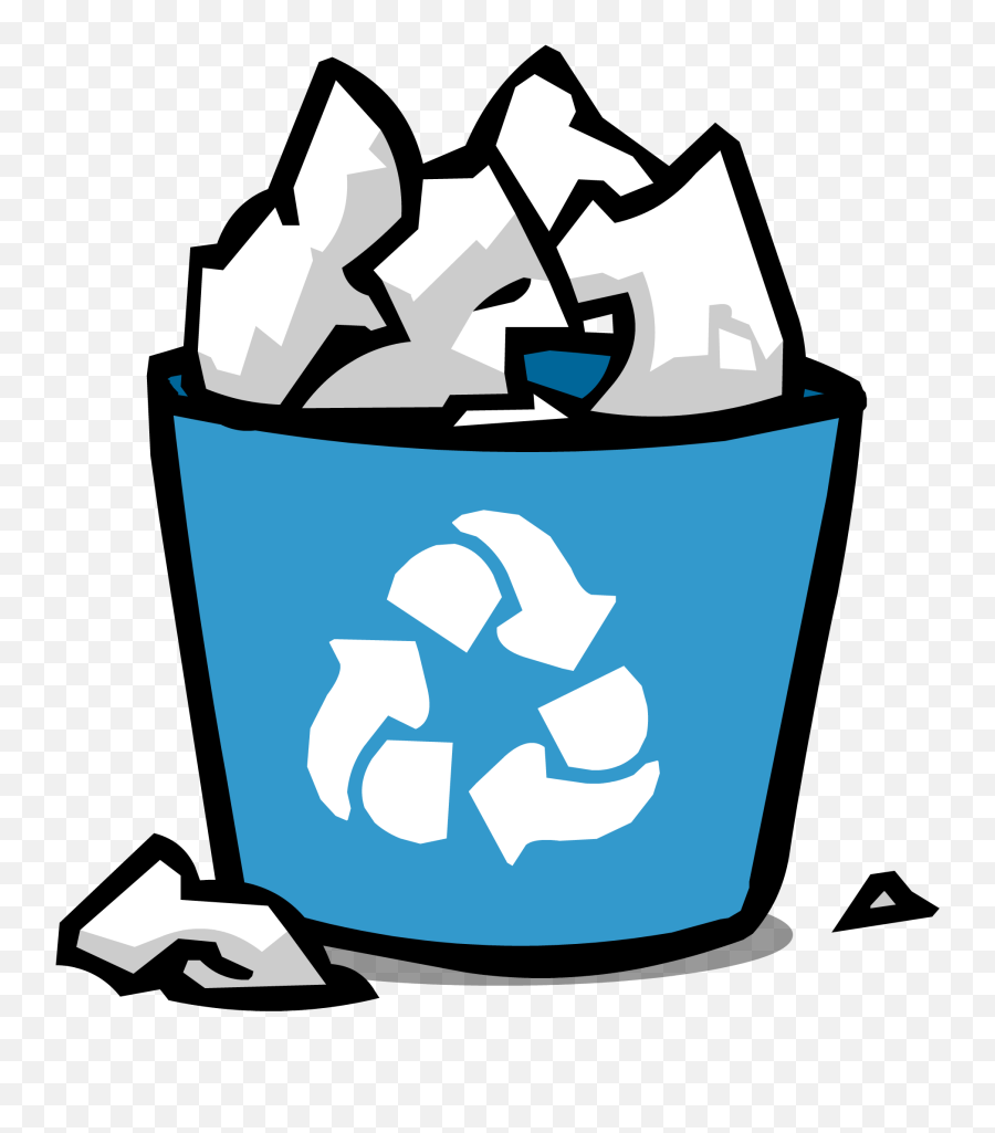 Recycle Bin Sprite 003 - Club Penguin Recycling Bin Clipart Emoji,Recycle Bins Clipart