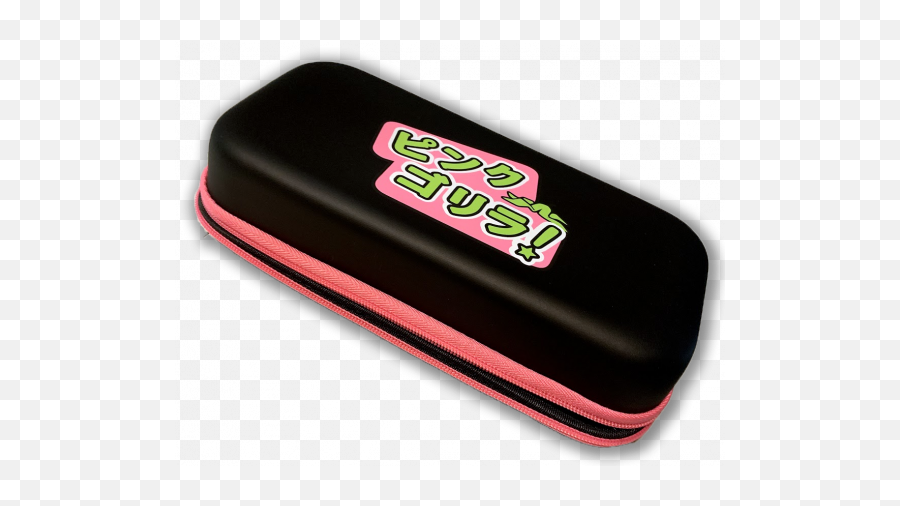 Pink Gorilla Games Nintendo Switch Case - Portable Emoji,Nintendo Switch Logo
