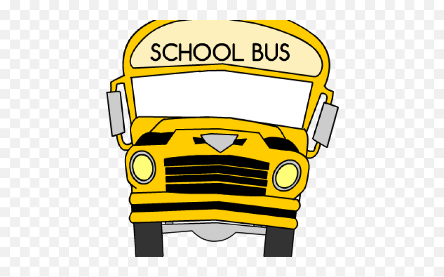 School Clipart Clipart Front School - Black And White Commercial Vehicle Emoji,School Clipart Black And White