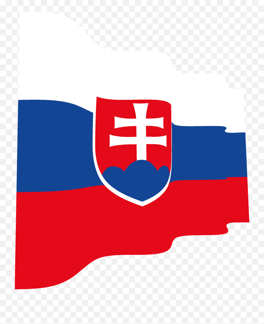 Slovakia Wavy Flag Clipart Free Download Transparent Png - Slovakia Flag Emoji,American Flag Clipart