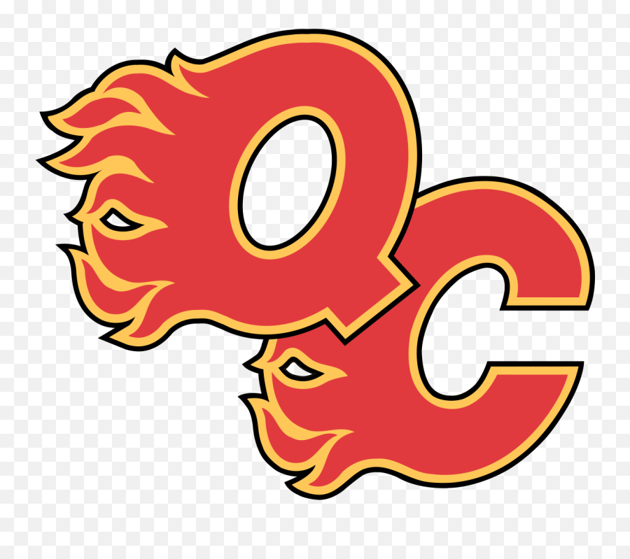 Download Hd Calgary Flames Logo 1 1 - Calgary Flames Logo Red Emoji,Calgary Flames Logo
