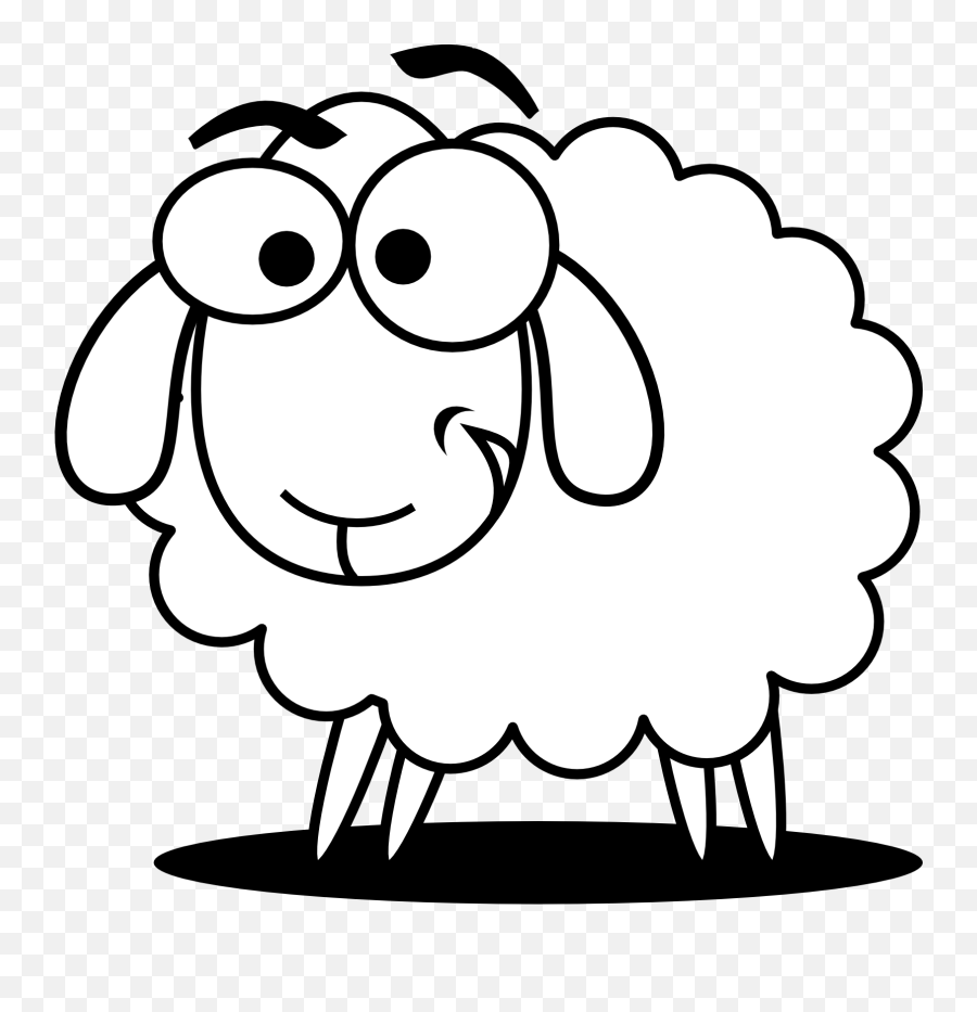 Animal Ears Clipart Free Clipart Images Image 38971 - Sheep Clipart Black And White Emoji,Animal Clipart