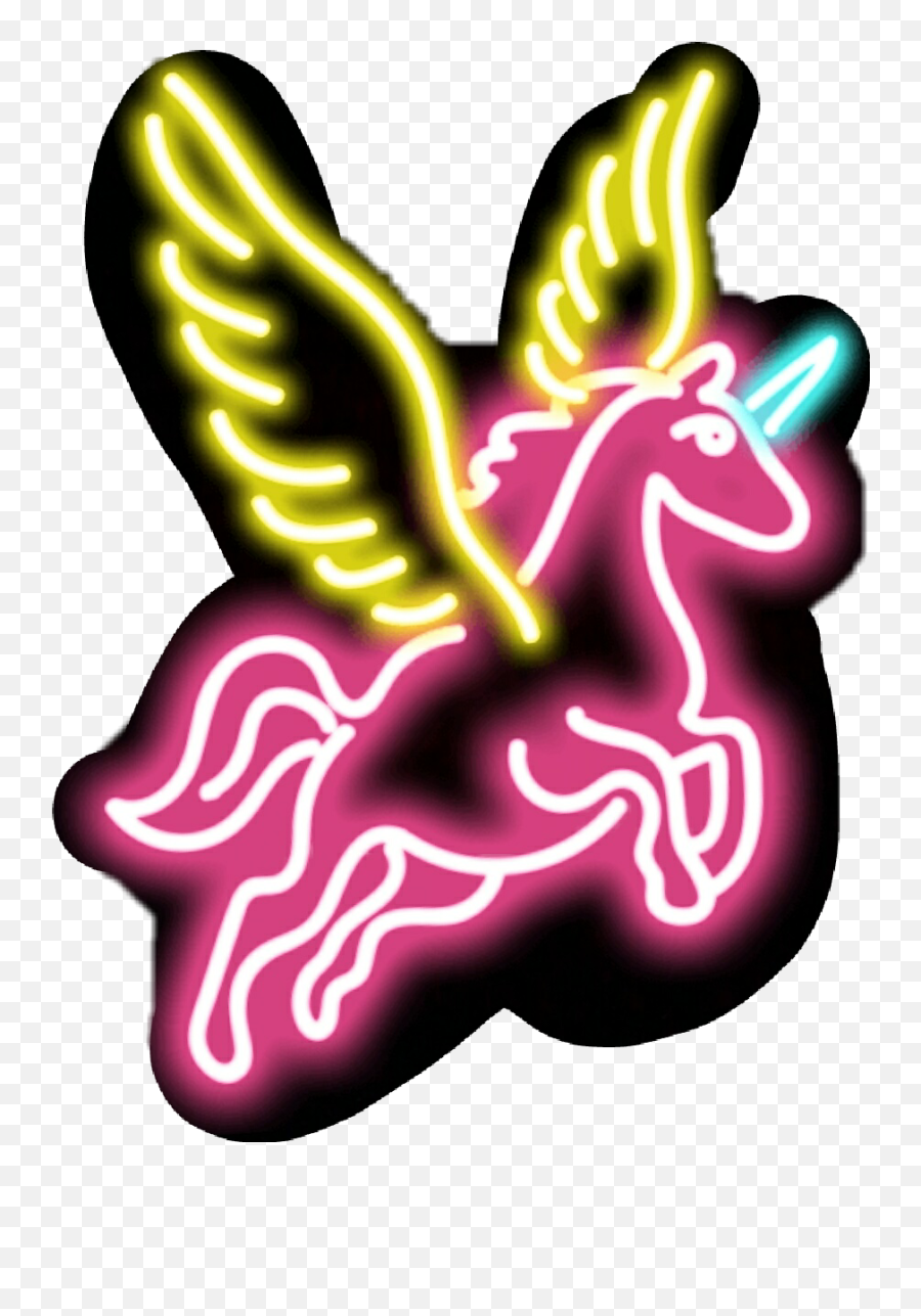 Free Png Report Abuse - Neon Unicorn Clipart Full Size Cute Wallpaper Neon Unicorn Emoji,Free Unicorn Clipart