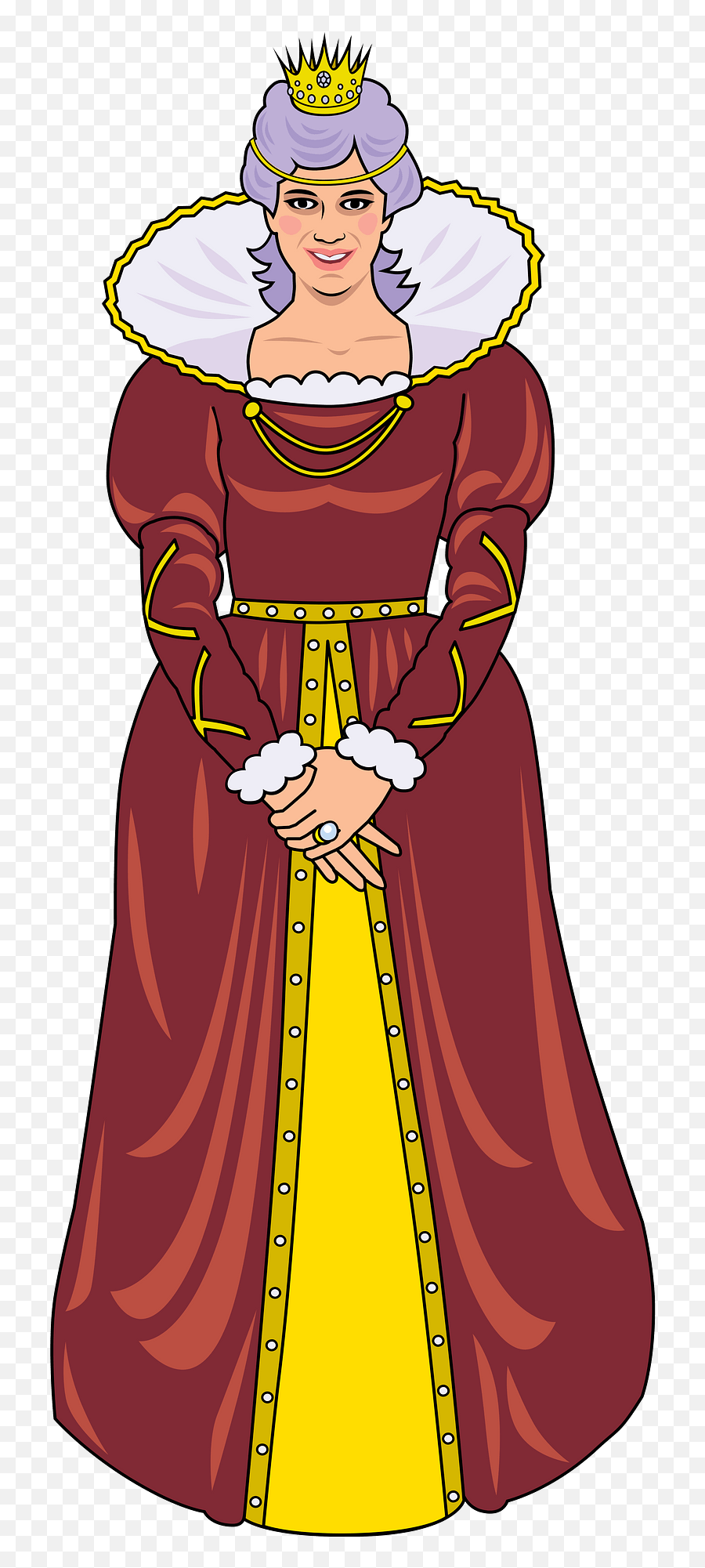 Queen Clipart - Fictional Character Emoji,Queen Clipart
