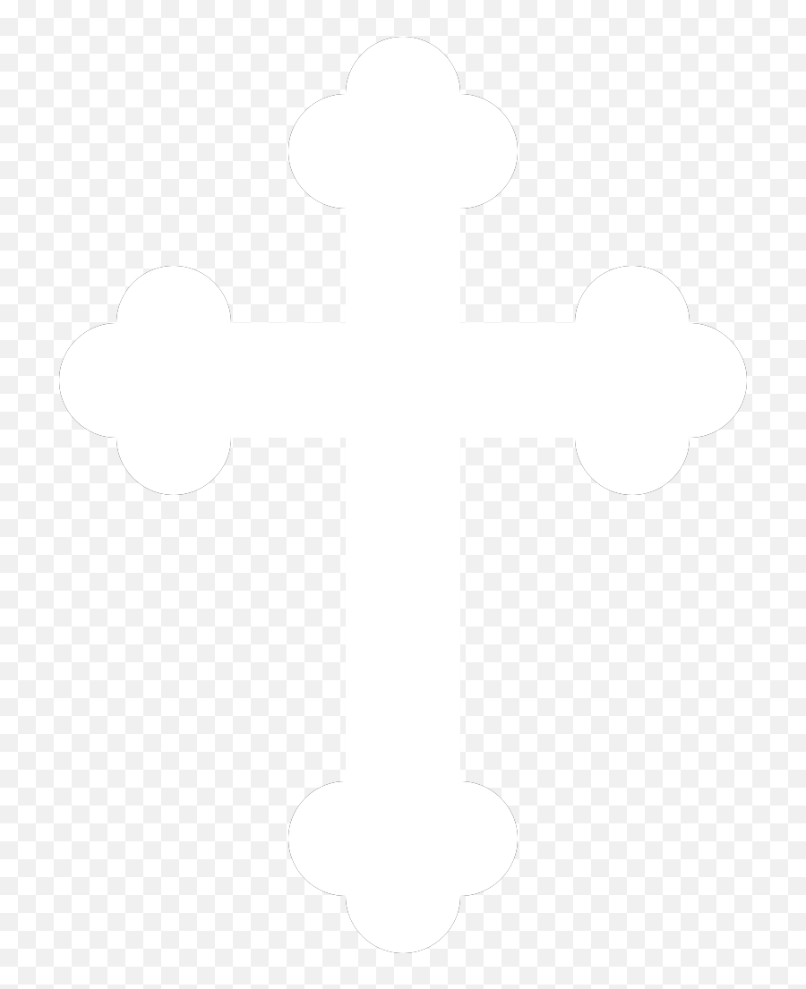 White Cross Clip Art At Clker - Clipart White Cross Png Emoji,White Cross Png