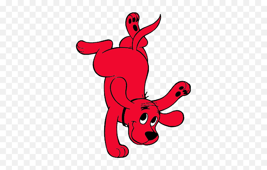 Clifford The Big Red Dog Clip Art - Clifford Stickers Emoji,Clifford Clipart