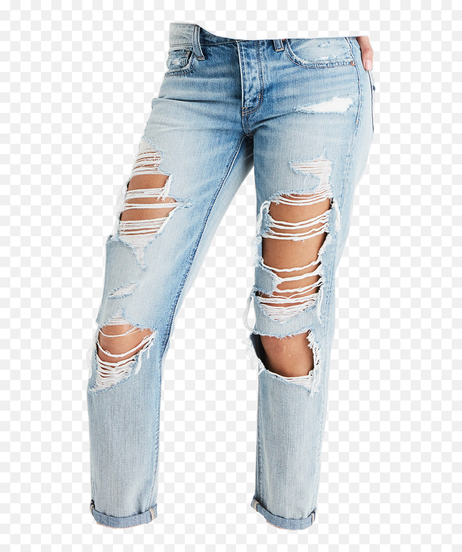 American Eagle Ripped Mom Jeans Transparent Cartoon - Jingfm Ripped Mom Jeans Transparent Emoji,Jeans Transparent Background
