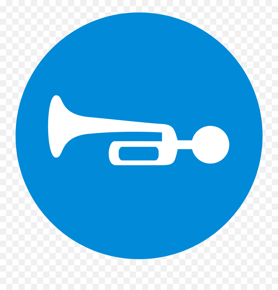 Trumpet Clipart Png - Horn Clipart Sound Horn Global Trumpeter Emoji,Trumpet Clipart