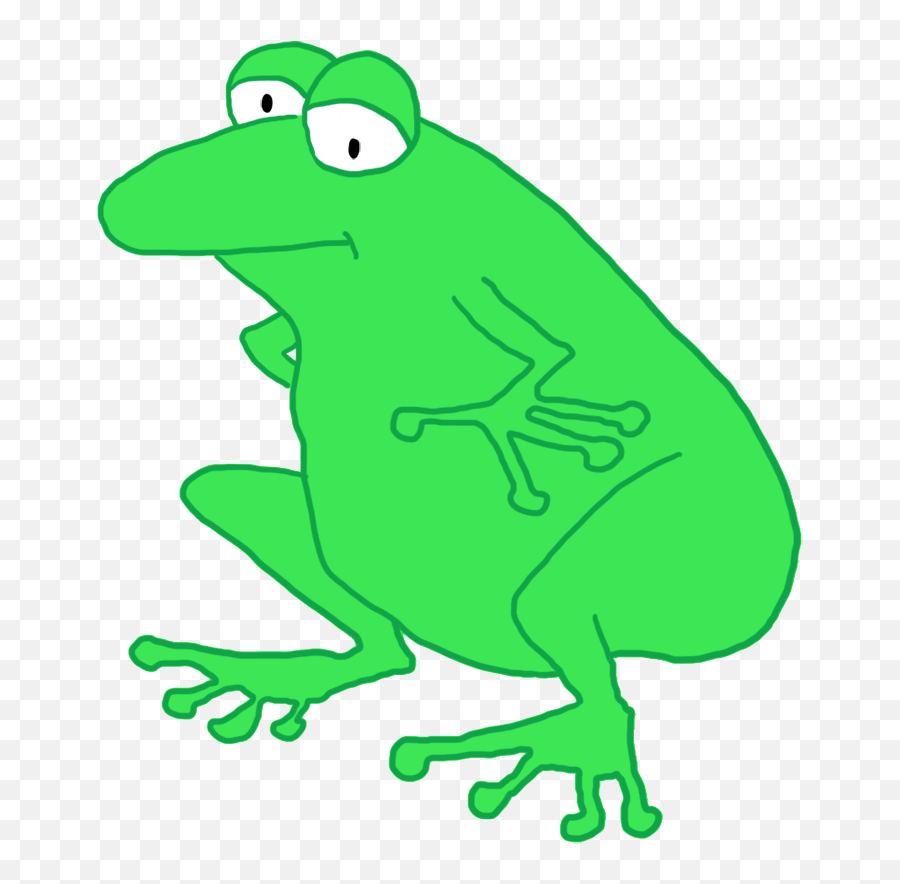 Funny Dancing Frog Cartoon Frog Sitting - Cartoon Frog Png Cartoon Frog Png Emoji,Frog Png