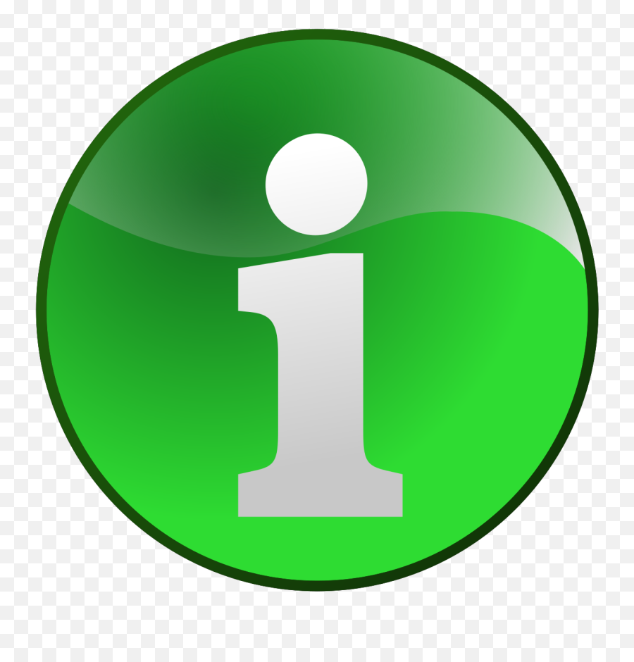 Green Info Svg Vector Green Info Clip Art - Svg Clipart Emoji,Information Clipart