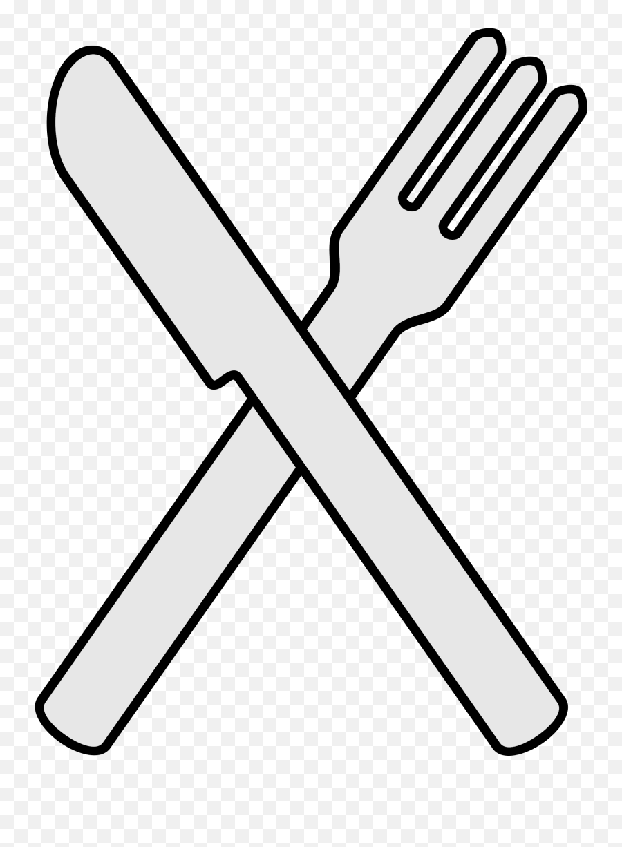 Fork Clipart Nife - Png Download Crossed Knife And Fork Png Emoji,Fork Clipart