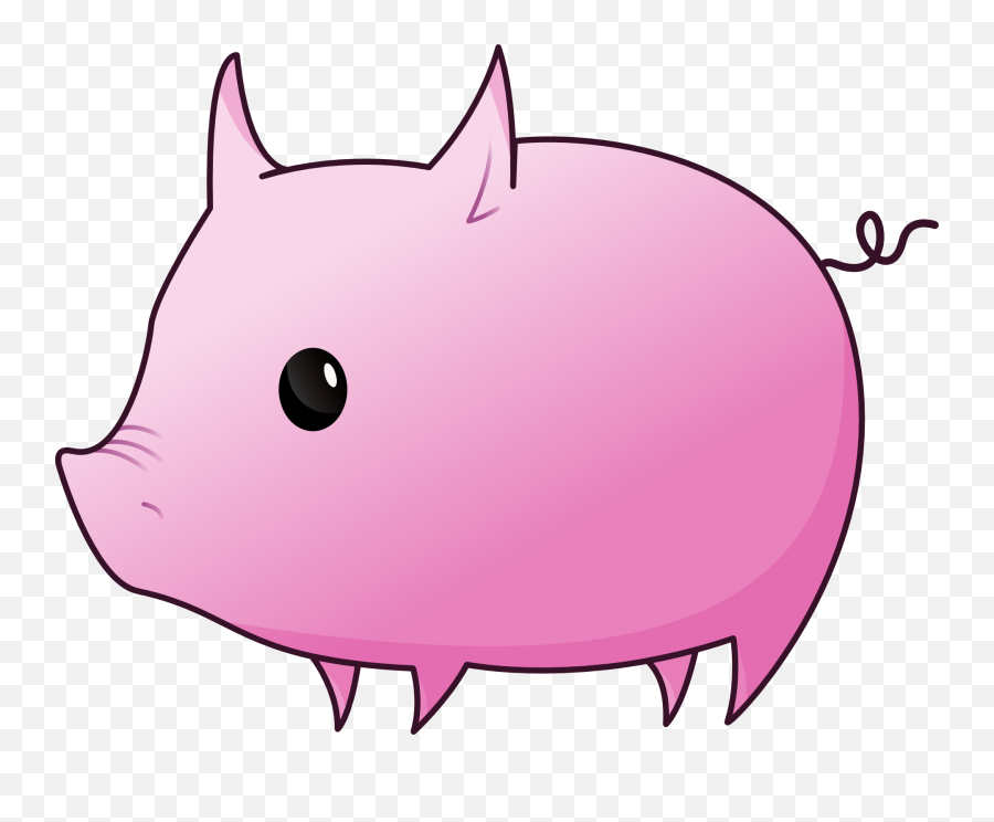 Cute Cartoon Pig - Clipart Best Pig Clip Art Emoji,Pig Clipart