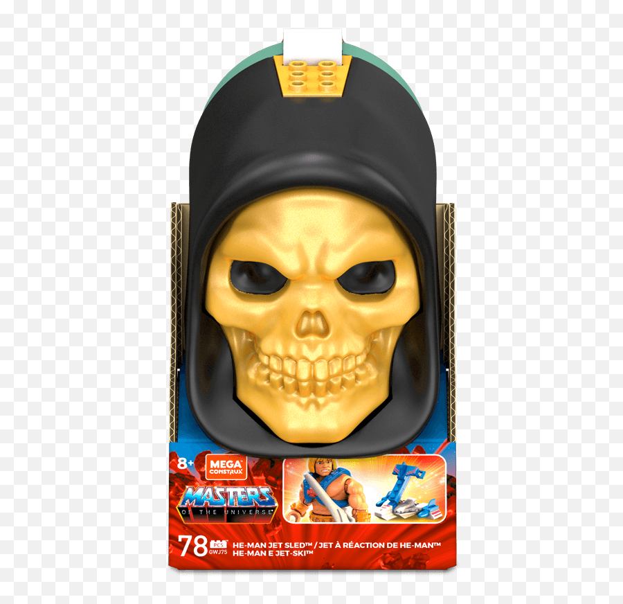 Mega - Heman Jet Sled Emoji,Skeletor Transparent