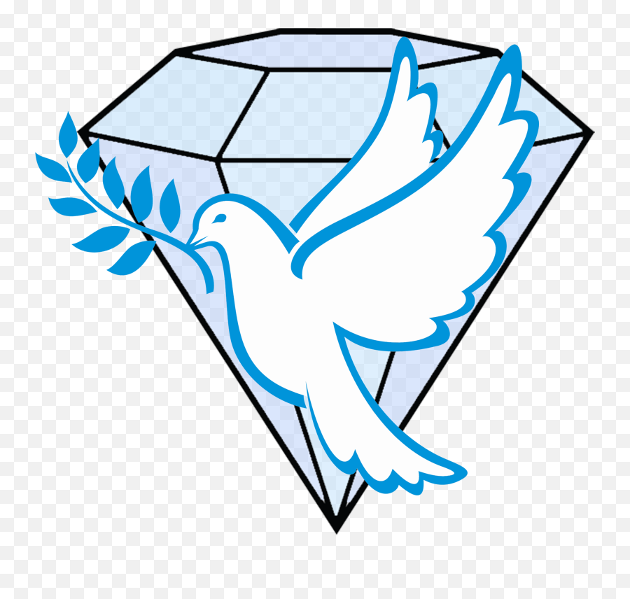 Preciouspeace Studio - Dove World Peace Symbol Clipart Emoji,World Peace Logo