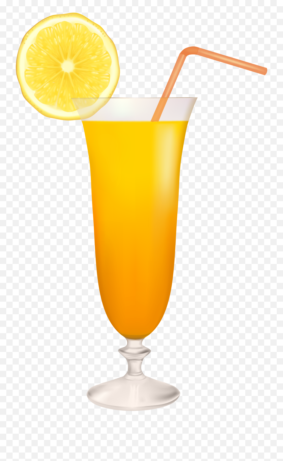Cocktail Glass With Lemon Png Clipart - Cocktail Lemon Png Emoji,Martini Glass Clipart