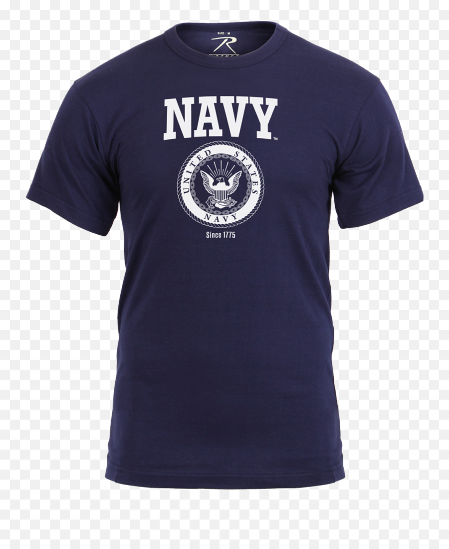 Us Navy Emblem Athletic Tee - Military Navy T Shirts Emoji,Us Navy Logo
