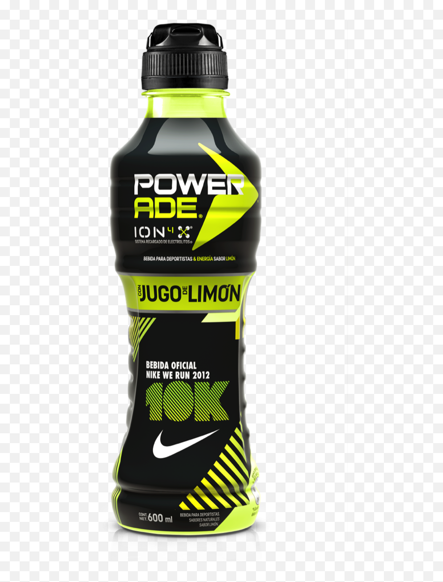 Powerade Ion4 Lemon 10k Nike Energy - Energy Drinks Bottle Powerade Emoji,Powerade Logo