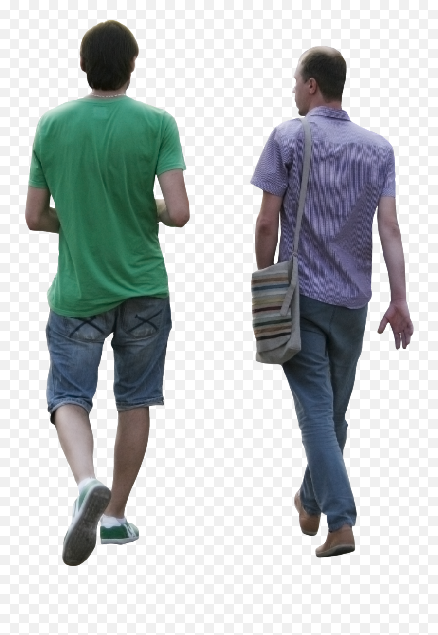 Download 2d People - People Walking Png Transparent Background Emoji,People Walking Png