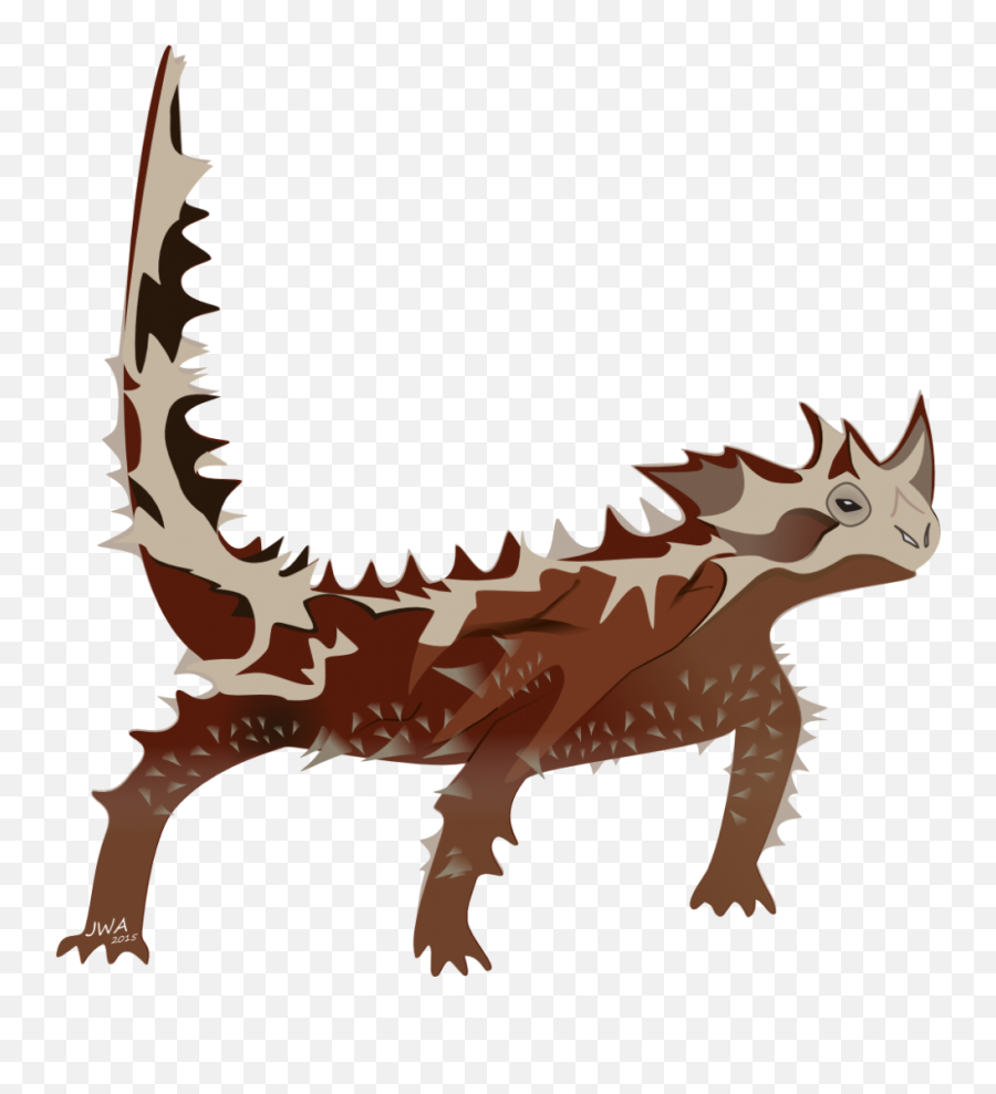 Download Thorny Devil Lizard Png Png Image With No - Thorny Devil Cilp Art Emoji,Devil Tail Png