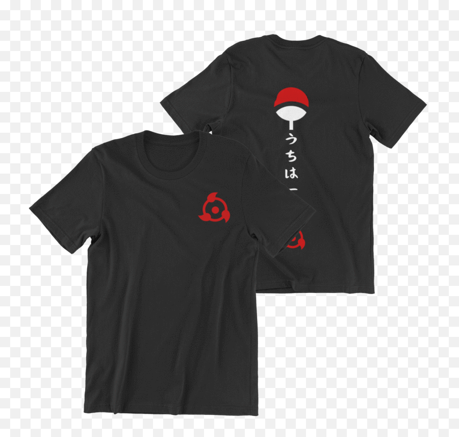 Uchiha Clan Tshirt - Uchiha T Shirt Emoji,Uchiha Logo