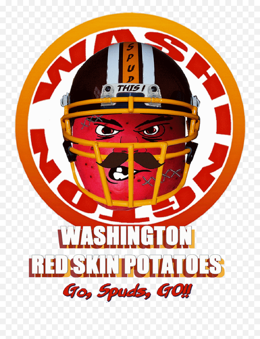 Washington Redskins New Logo Potato - Red Skin Potato Football Team Emoji,Washington Redtails Logo
