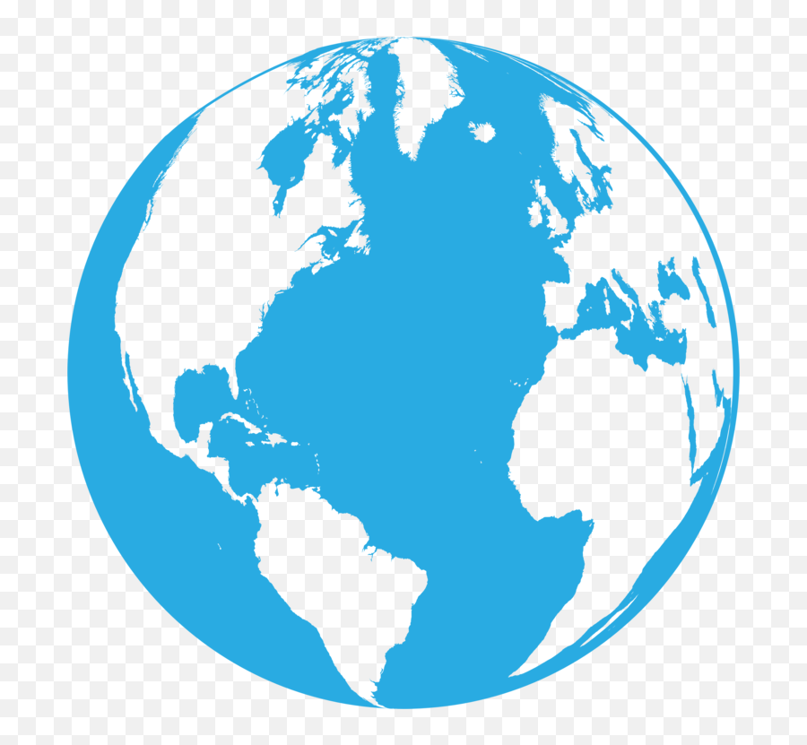 Blue Area Globe Png Clipart Emoji,Missions Clipart