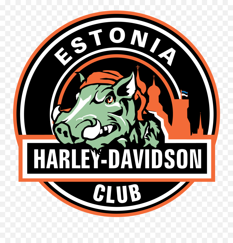 Harley Davidson Club Estonia Estonian Harley Davidson - Logo Harley Davidson Club Emoji,Harley Davidson Clipart