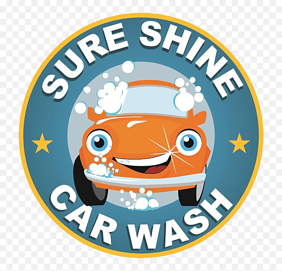 Sure Shine Car Wash - Starbucks Emoji,Car Detailing Logo