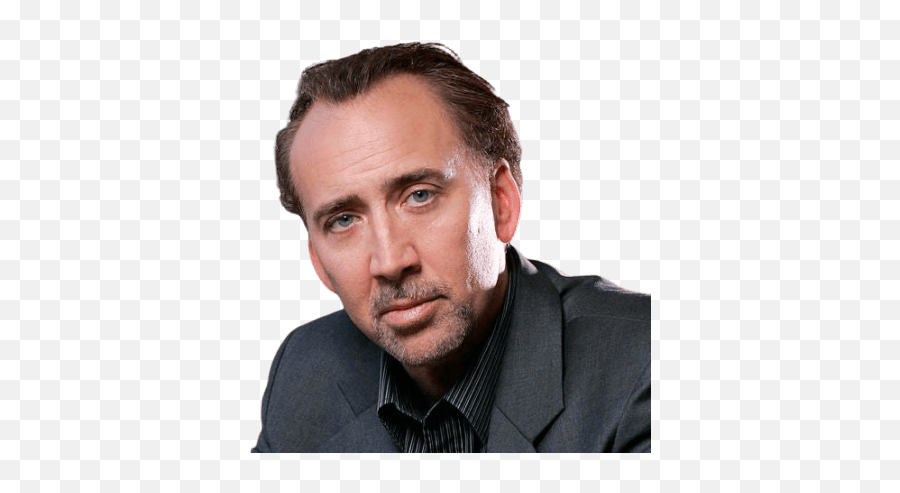 Best - Nick Cage Transparent Png Emoji,Nicolas Cage Png