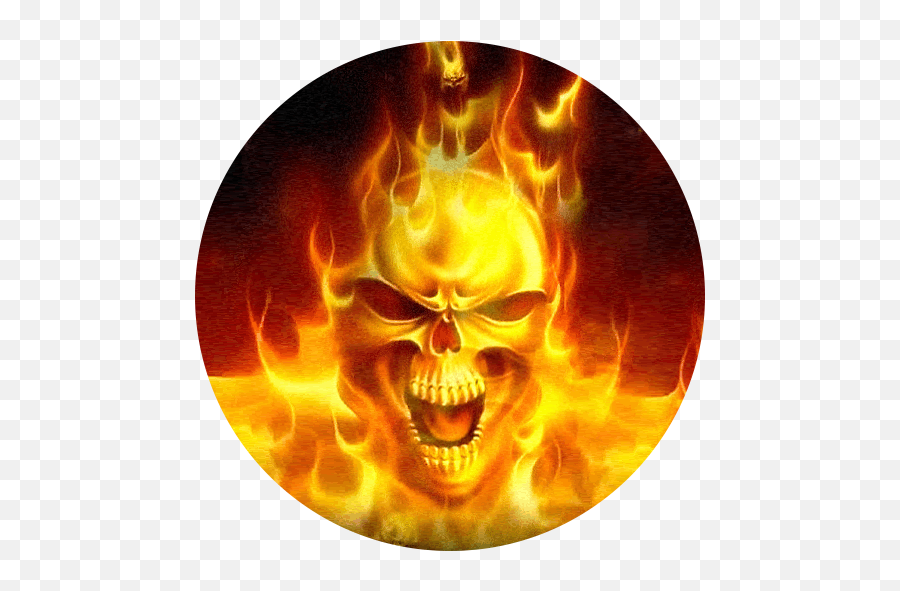 Gif Flame Desktop Wallpaper Fire Skull - Flame Png Download Lg Tribute Dynasty Custom Phone Case Emoji,Flame Gif Transparent