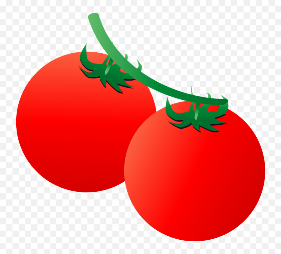 Small Tomatoes On The Vine Clipart Free Download - Fresh Emoji,Vine Clipart