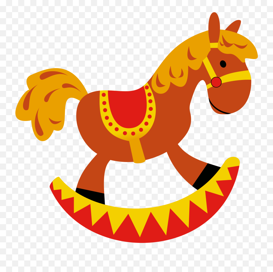 Clipart Rocking Horse Png Image With No - Kids Toy Clipart Png Emoji,Horse Clipart