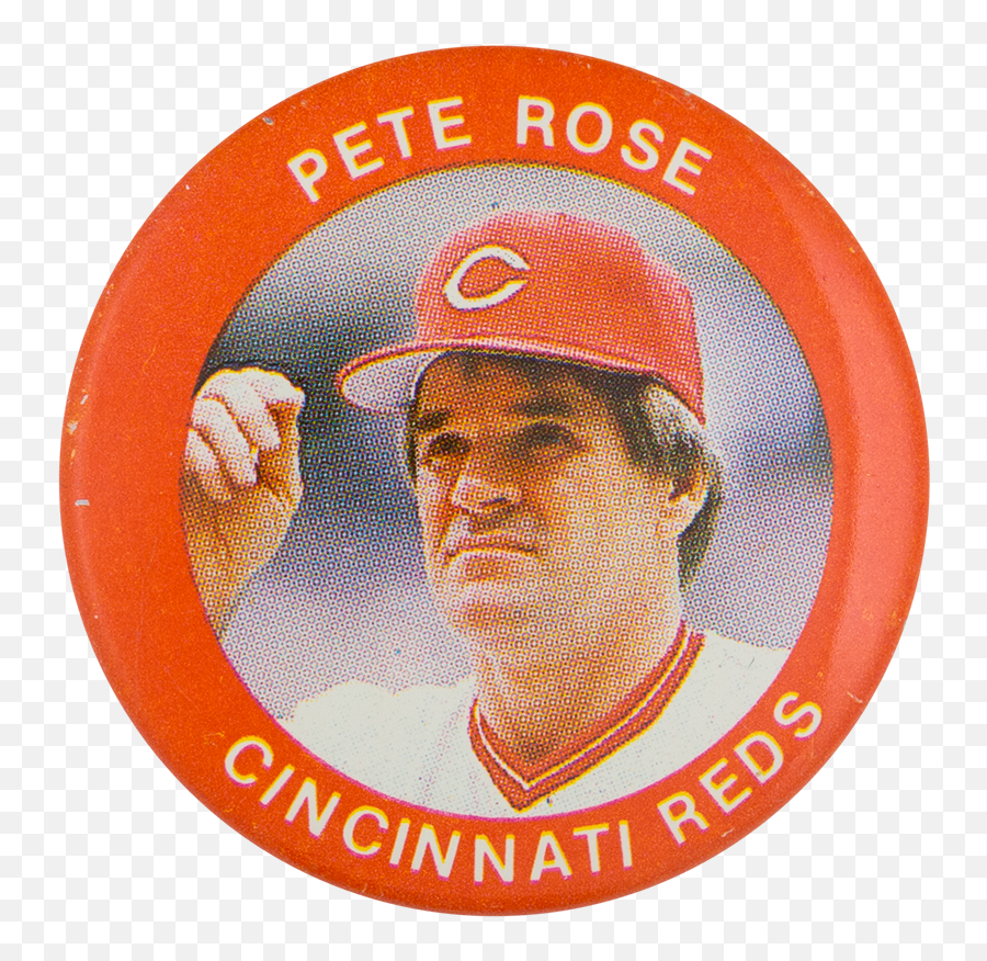 Pete Rose Cincinnati Reds - Smk Putra Bangsa Salaman Emoji,Cincinnati Reds Logo